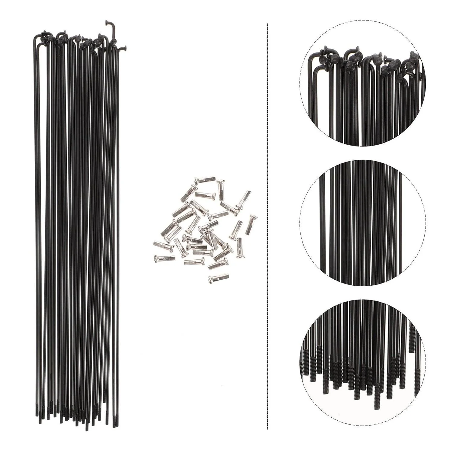 VIVI Bike 20 Inch Bike Spokes with Nipples - Image 7