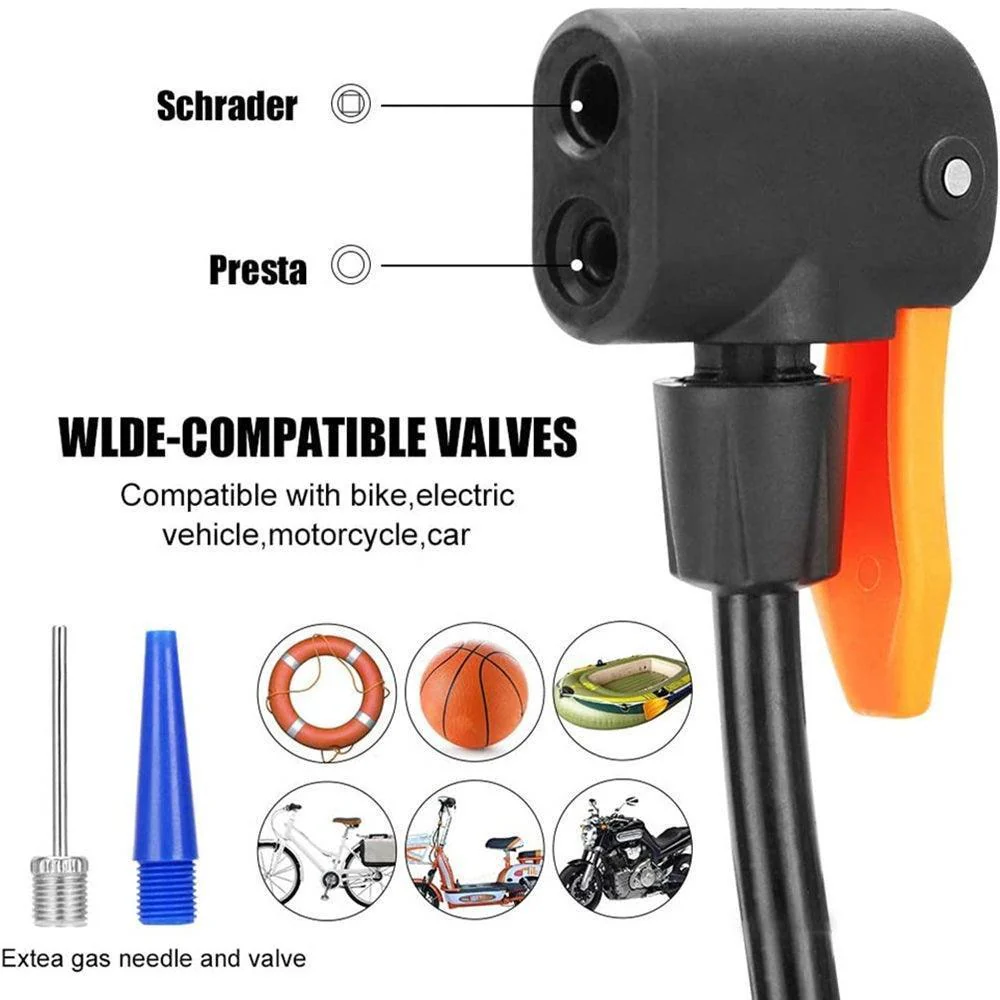 VIVI Bike Pump Bike Foot Portable Pump - Image 24
