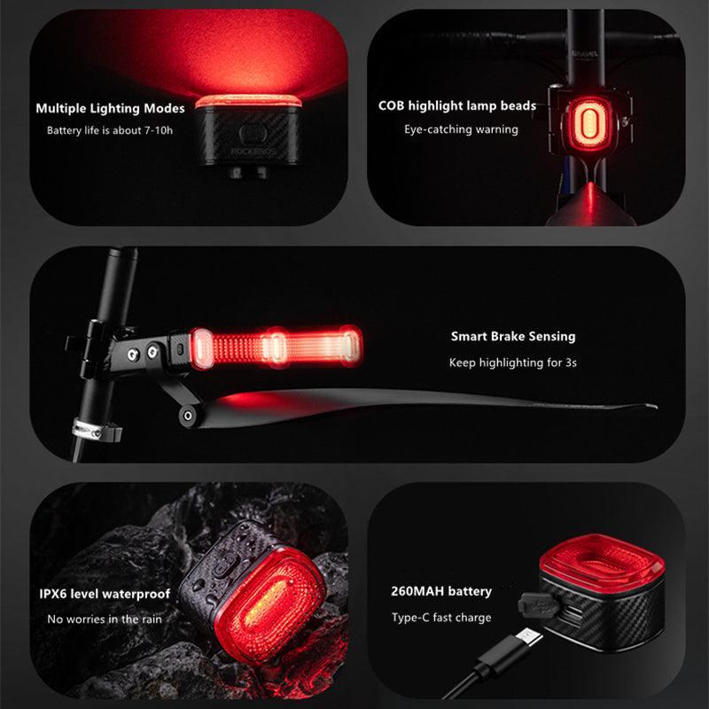 VIVI Bike Smart Tail Light Night Riding Rear Lights - Image 6