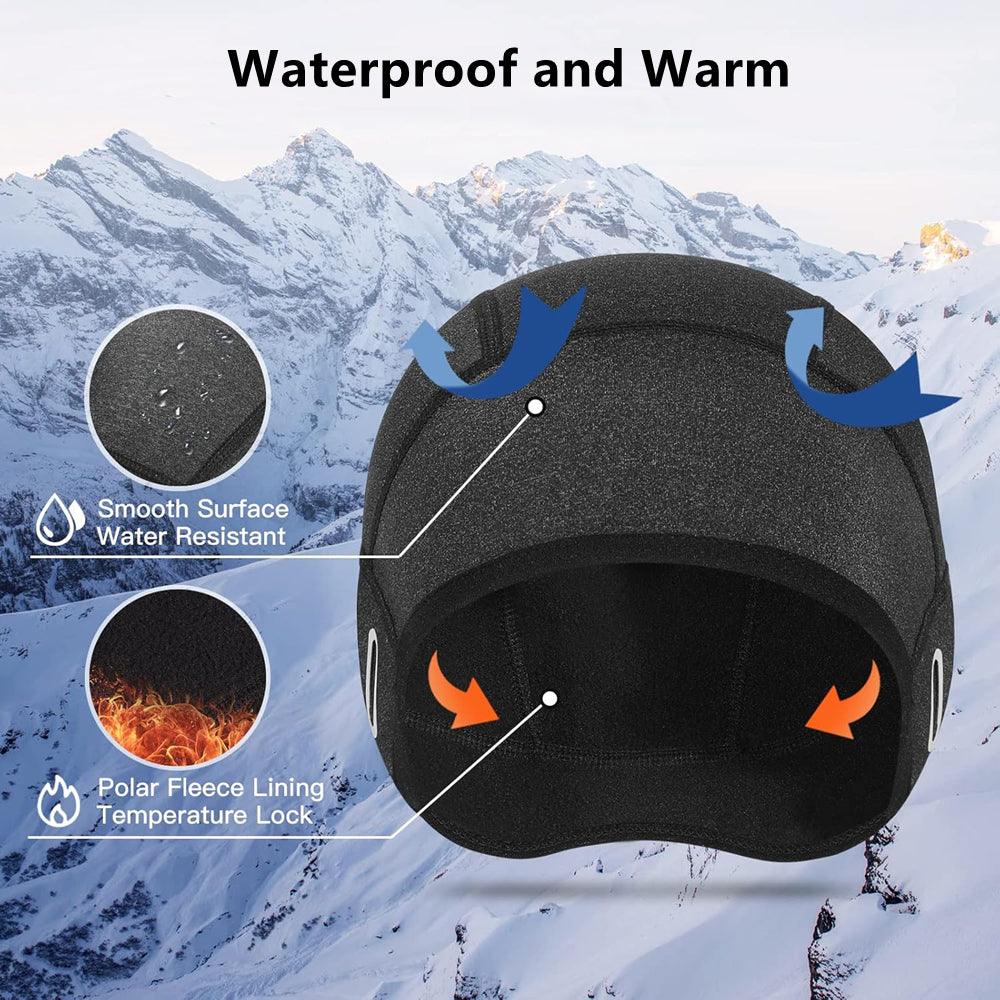 VIVI Bike Winter Helmet Liner Warm Skull Caps - Image 3