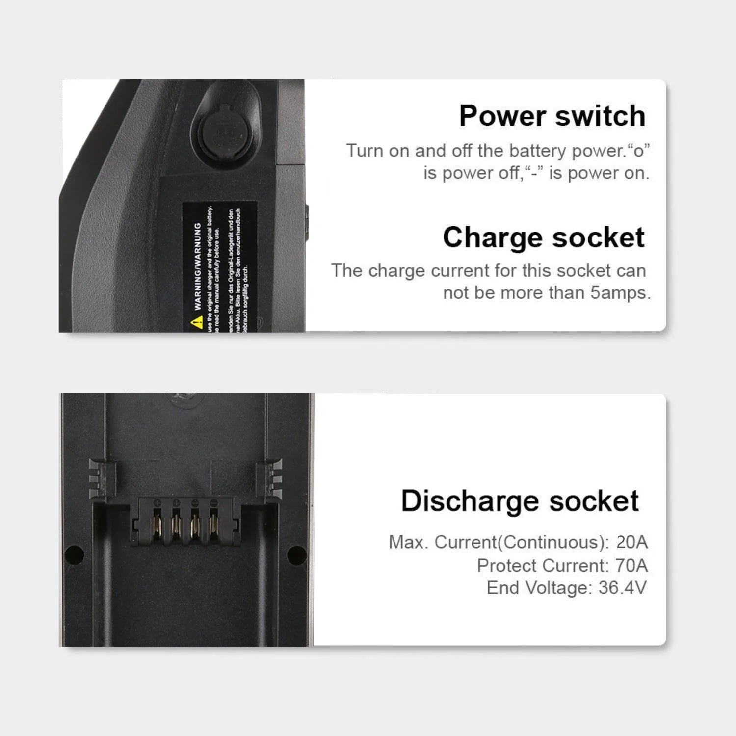 VIVI Electric Bike Battery For H7UL Ebike - Image 5