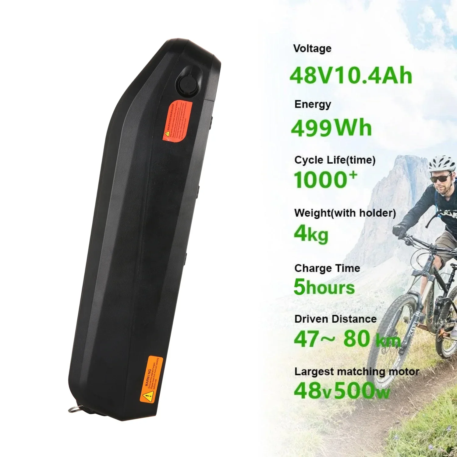 VIVI Electric Bike Battery For T01 Ebike - Image 3