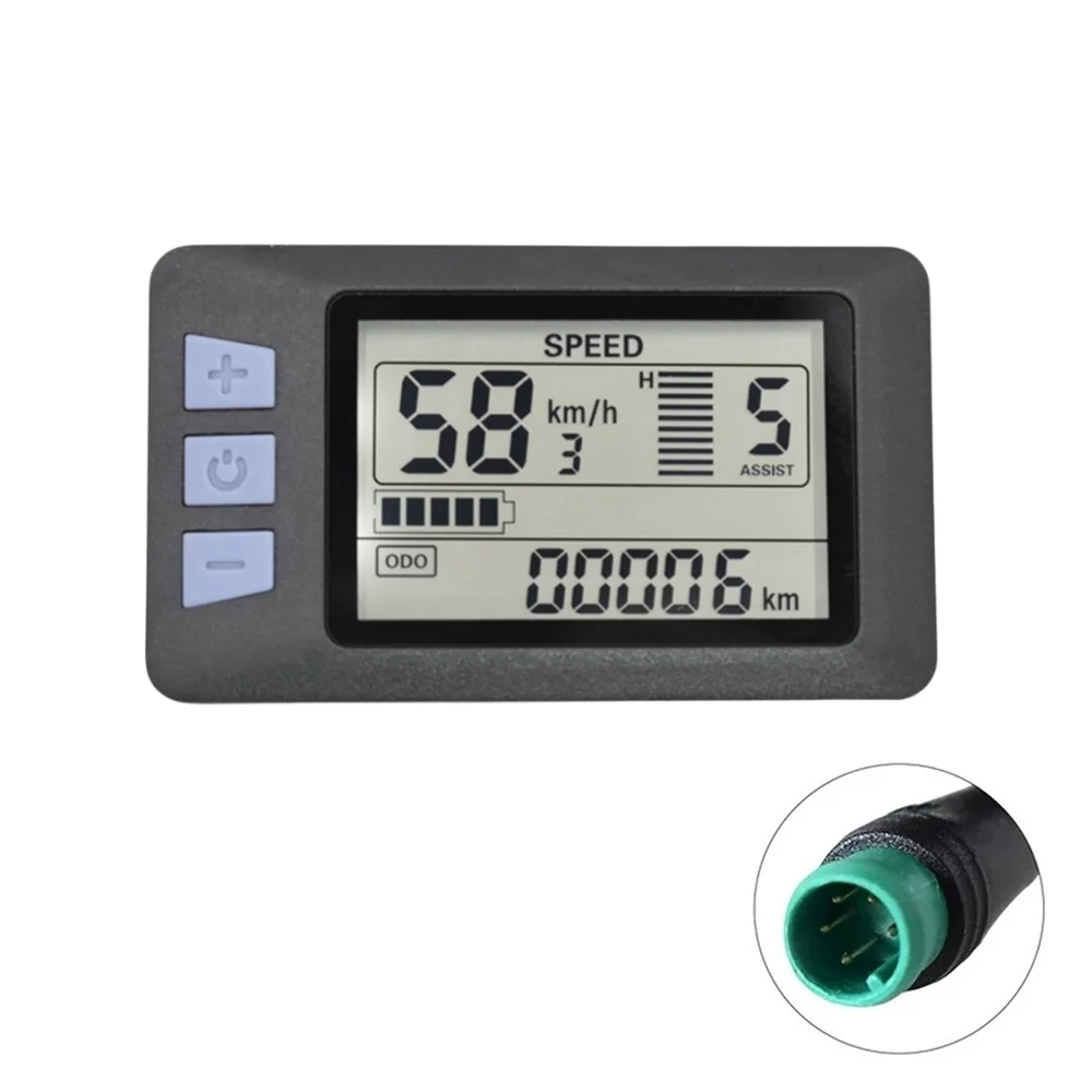 VIVI Electric Bike Computer 48V P3H LCD Display Meters - Image 9