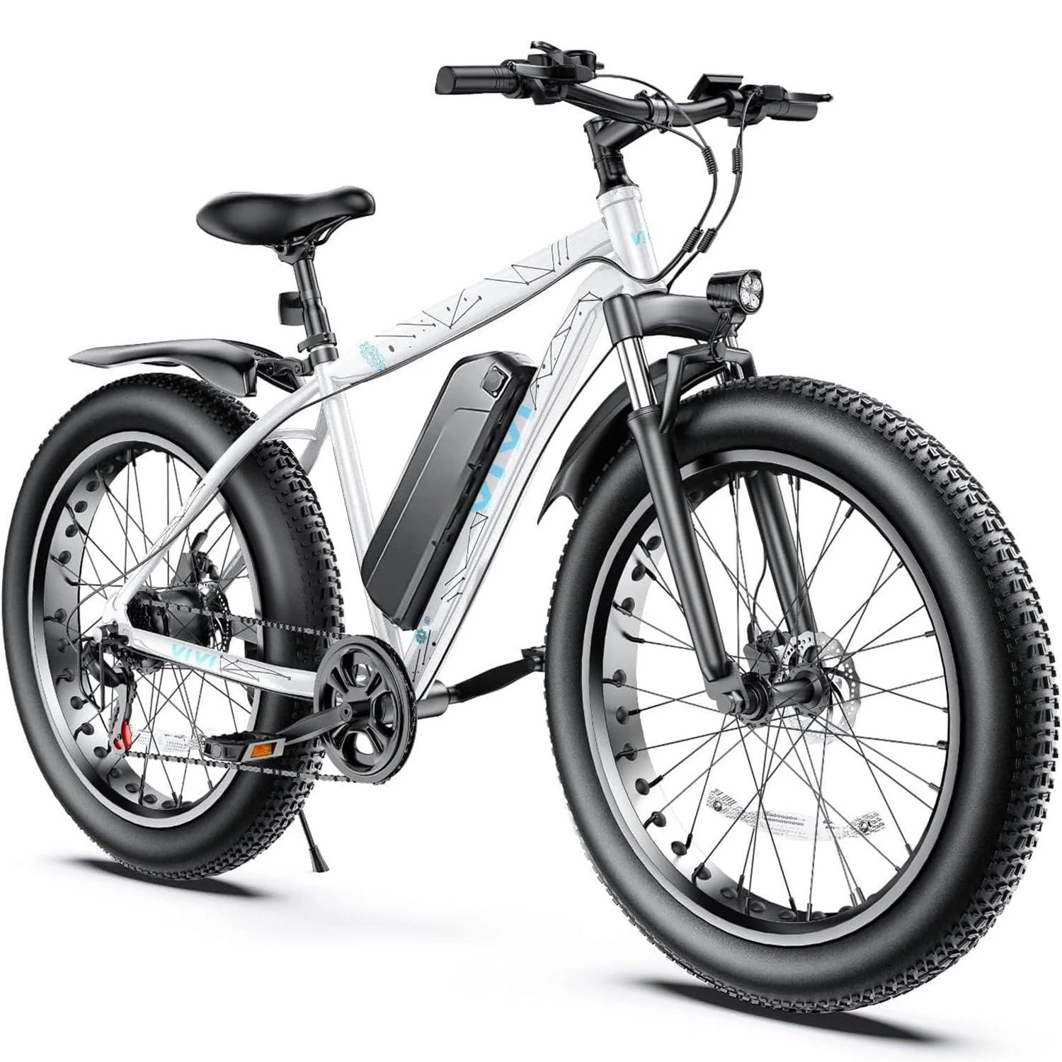 VIVI F26FUL Electric Bike Long Range Fat Tire Electric Bike SGS Certified to UL2849 - Image 26